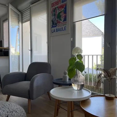 公寓 De Charme Sous Les Pins Au Calme La Baule